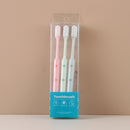 3 Count Simple Box-packed Soft Bristle Toothbrush.
