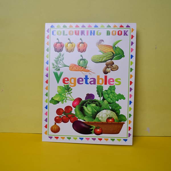 Transport and Vegetables Book for Girls and Boys. Learning Book For Kids.