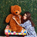 Soft And Huggable Jumbo Brown Teddy Bear 100cm - Giant Teddy Bear