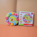 Wooden clock Toy- Kids Puzzle clock toy