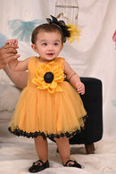 "Sun Flower" Princess Frock ( 1 to 3 Years)