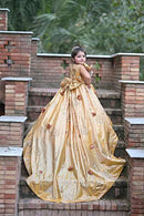 "Shaham Gold Dress" ( 5 to 8 Years)