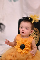 "Sun Flower" Princess Frock ( 1 to 3 Years)