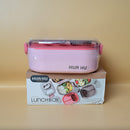 Plastic Lunch Box with Airtight Lock