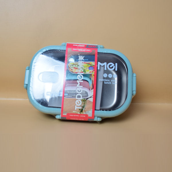 Tedemei Stainless Steel Lunch box with airtight Lock .