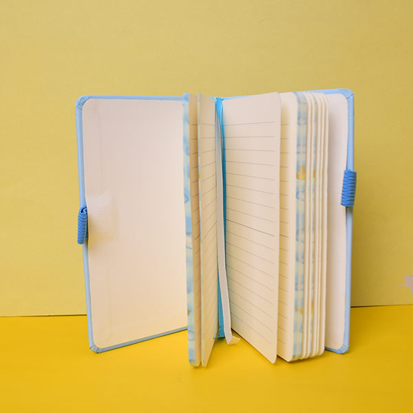 Little Dinosaur Note Book With Elastic Band. All Memorable or important things in the notebook at any time. (Price For 1 Piece)