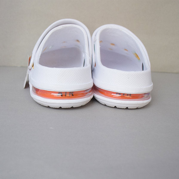 High Quality Summer Sandals Classic Outdoor Non-slip Slippers. (White Color) Size (43)