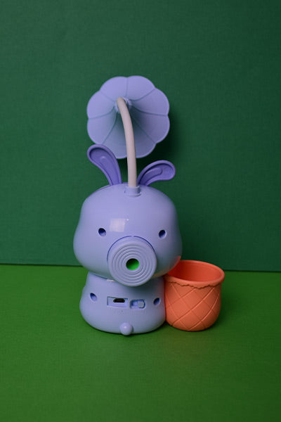 Cute Bunny Table Lamp with Pencil Holder , Desk Lamp for Kids, Office Use and Home use.