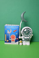 3 in 1 Alarm Clock with Led Lamp With Pencil Sharpener – Space Alarm Clock  for Kids with Small Toy, Alarm Clocks for Students, Loud Bell Alarm Clocks for home use