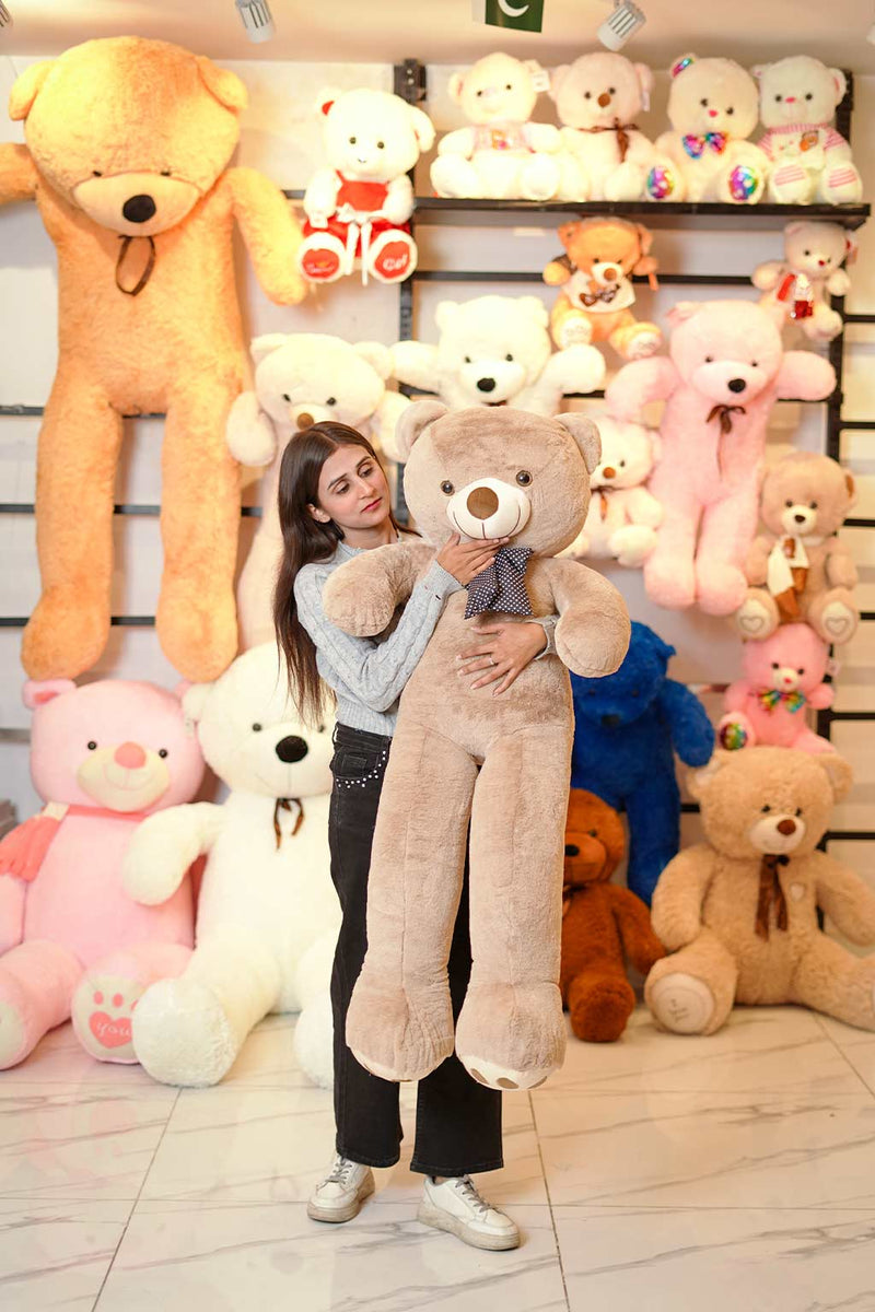 Soft And Huggable Jumbo Brown Teddy Bear 120cm - Giant Teddy Bear