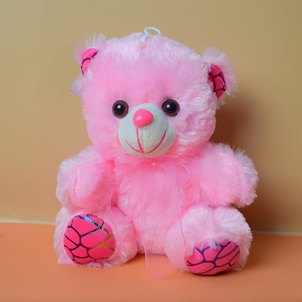 Cute Looking Little Pink Teddy Bear Soft Toy for Kids.