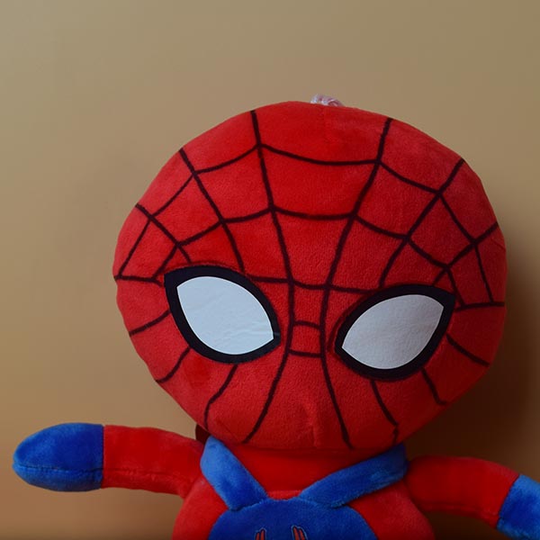 30 CM Super Soft Premium Quality Superhero Chibi Plush Toy for Kids - Fluffy Spiderman