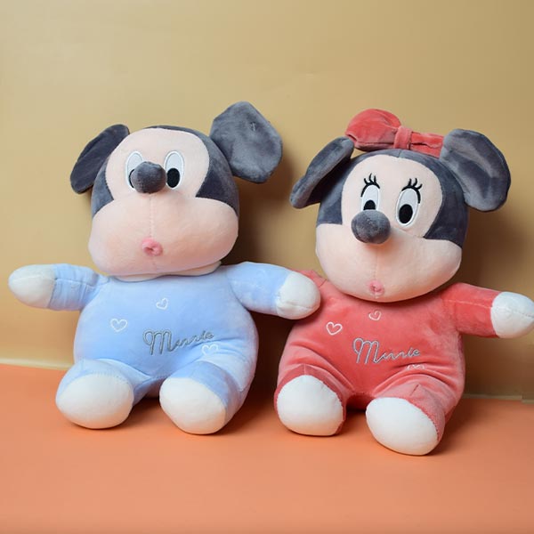 Minnie Mouse Soft Toy | Mickey Mouse | Cartoon Character | Gift for Kids and Your Loved Ones. (price for 1 piece)