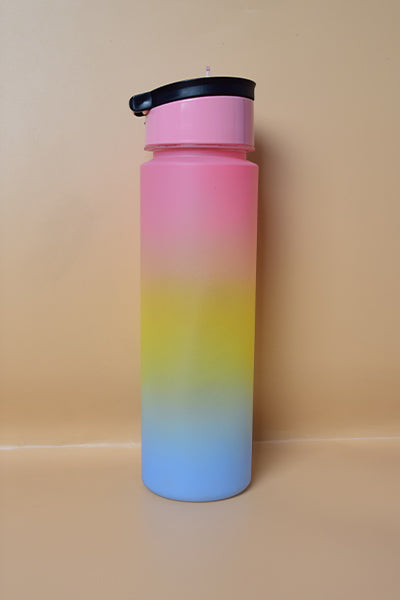 Multicolor Leak-proof Sports Water Bottle Summer Winter Drinkware