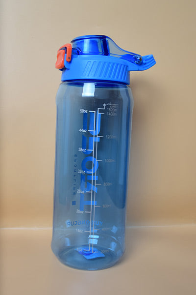 Sports water bottle with carry handle Drinking Bottle, BPA Free, Leakproof, for Gym School, Daily use.