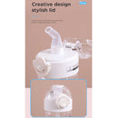 650ml/21.9fl.oz. Non-Slip Flip-Top Straw Plastic Cup (White)