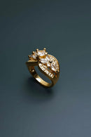 Radiant Crown Ring