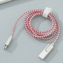 1 Meter Aluminum Foil Braided Type-C Cable