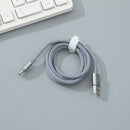 1 Meter Braided Type-C Cable (Gray)