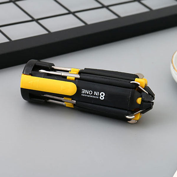 8-in-1 Screwdriver with Light Set