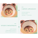 Bamboo fiber single bowl - squirrel