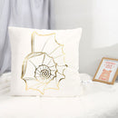 Conch Hot Stamping Throw Pillow