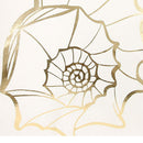 Conch Hot Stamping Throw Pillow