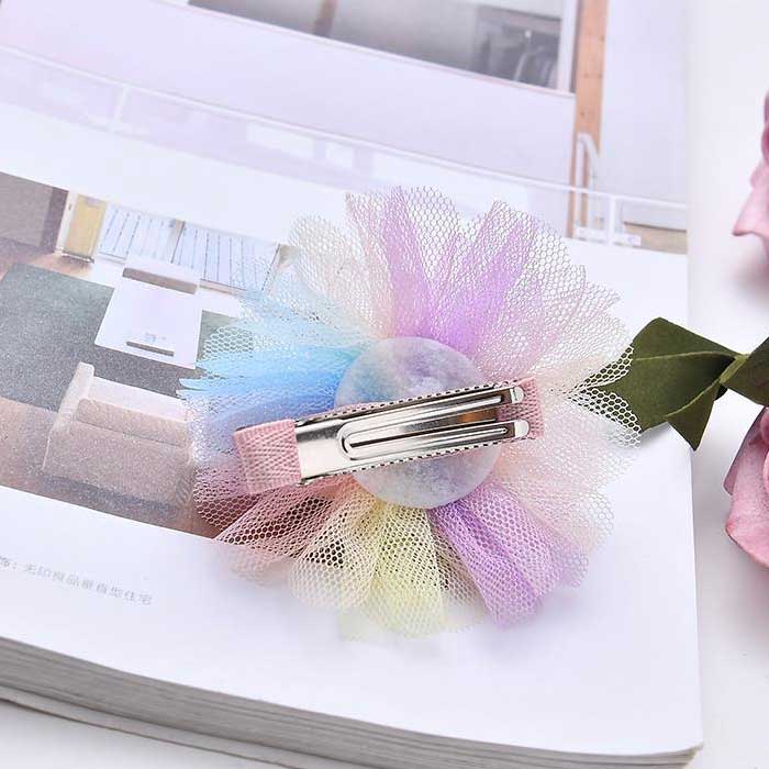 Girl's Diamond Crown Child Clip Hair Pin Princess Flower Hair Clips   In Different Colors With High Quality 