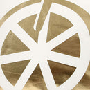 Lemon Hot Stamping Throw Pillow