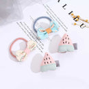 Cute fruit children jewelry set