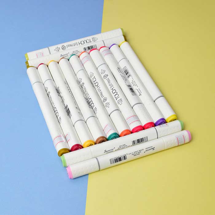 TOUCH double-headed oily marker art painting pen variety of colors