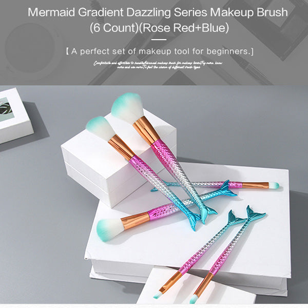 Mermaid Gradient Dazzling Series Makeup Brush