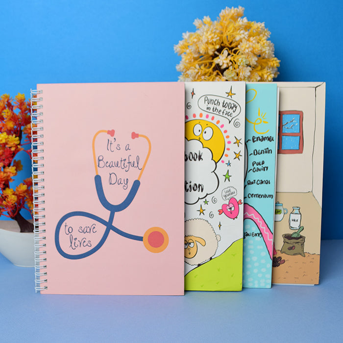 Kids Sketch Art Printed Notebook Diary A6 In Different Style