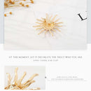 Sun flower brooch