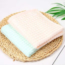 Honeycomb Plaid Towels Blue And Pink Color With High-Classic Designs And Comfortable Use