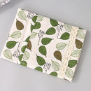 Leaf Pattern Dust-Proof Top Cover for Refrigerator/Washing Machine (Green)