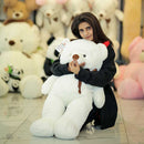 Soft And Huggable Jumbo White Teddy Bear 100cm - Giant Teddy Bear