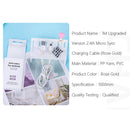 1M Upgraded Version 2.4A Micro Sync Charging Cable