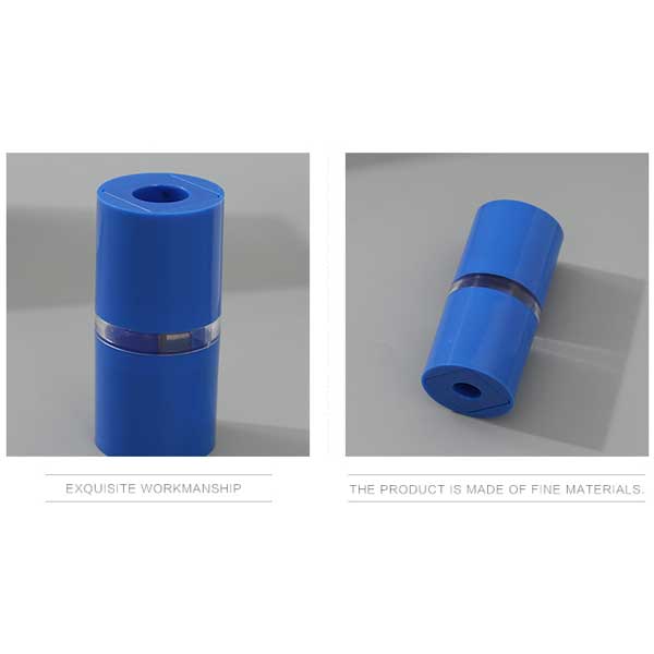 Dual-Hole Cylindrical Pencil Sharpener