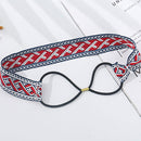 Bohemian Criss Cross Pattern Headband