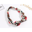 Stylish Geometric Bow Headwrap