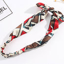 Stylish Geometric Bow Headwrap