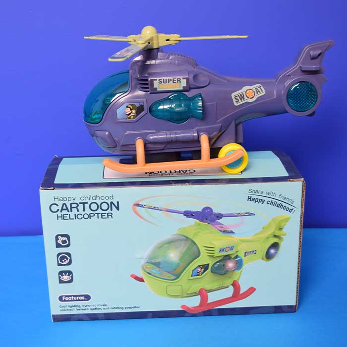 Super power cartoon helicopter toy