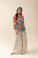 BT 2 PIECE PRINTED SILK SUIT (PRET) Regular