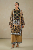 BT 2 PIECE EMBROIDERED RAW SILK SUIT (LUXURY-PRET