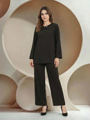 LL Silk Co-ord set- Embellished