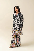 BT 2 PIECE EMBROIDERED LAWN SUIT-MONOCHROME NOIR (UNSTITCHED)