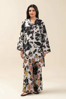 BT 2 PIECE EMBROIDERED LAWN SUIT-MONOCHROME NOIR (UNSTITCHED)