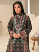 LL 3 Piece Lawn Suit-Embroidered (Unstitched