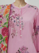 LL 2 Piece Lawn Suit-Printed (Unstitched